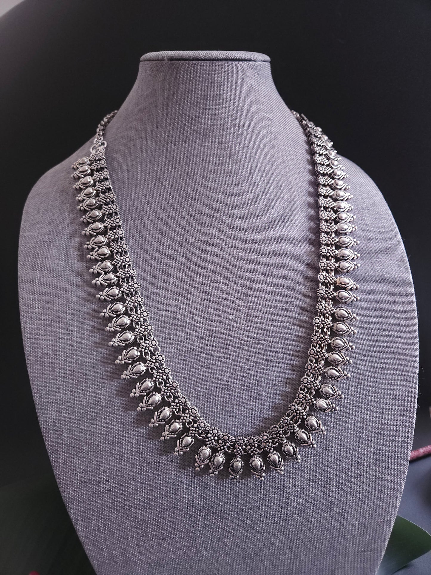 Kolhapuri style long necklace