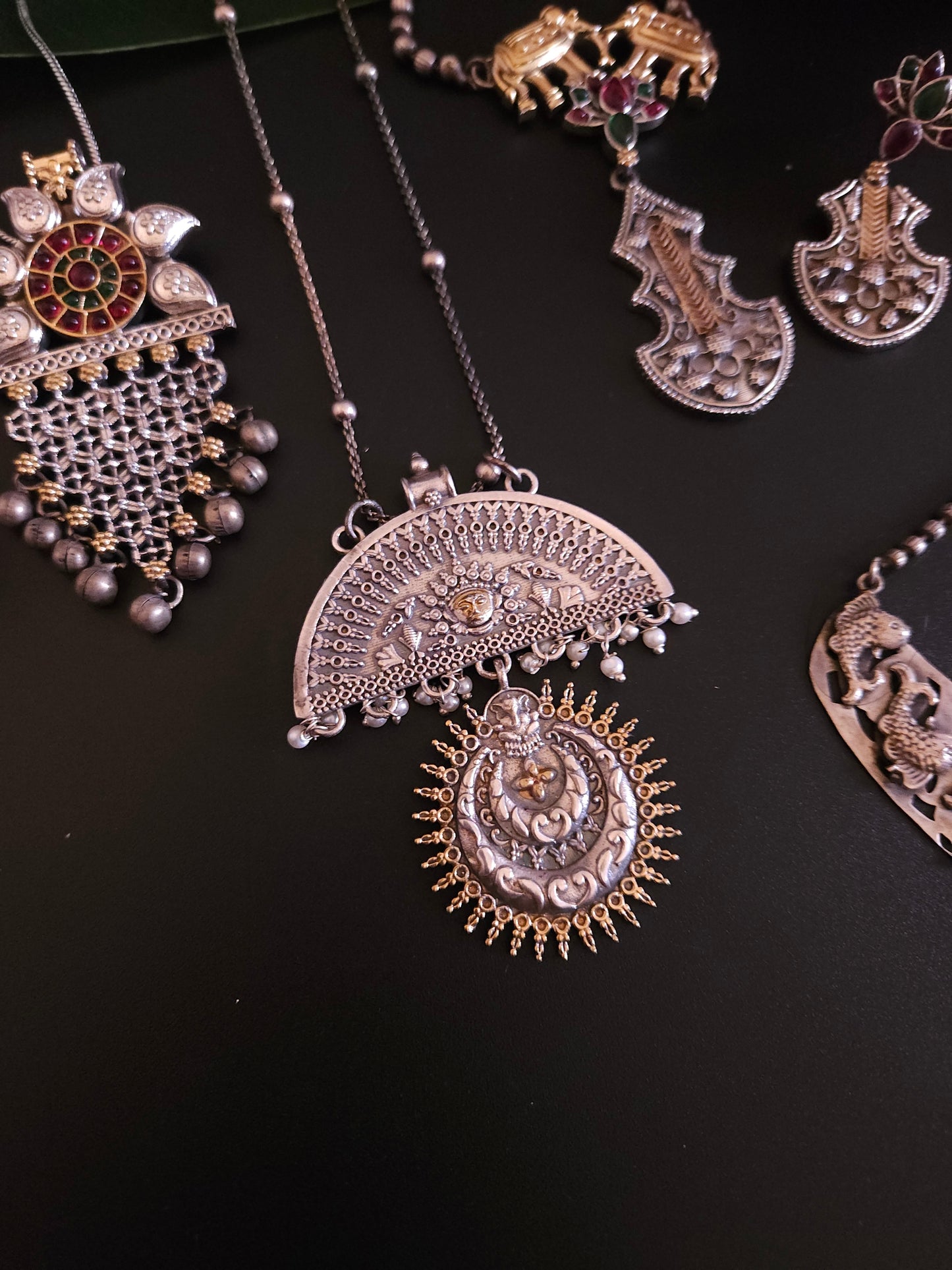 Surya pendant necklace collection
