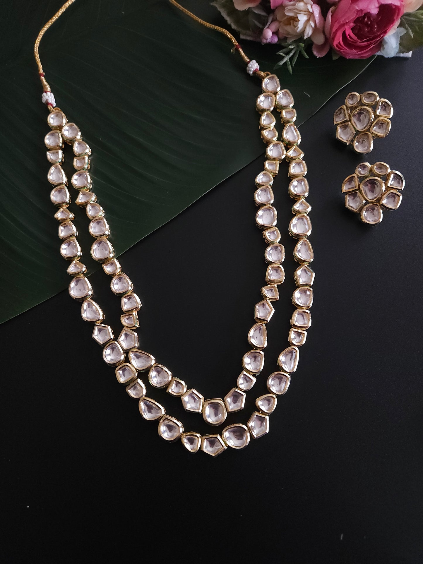 Ridhi polki necklace set