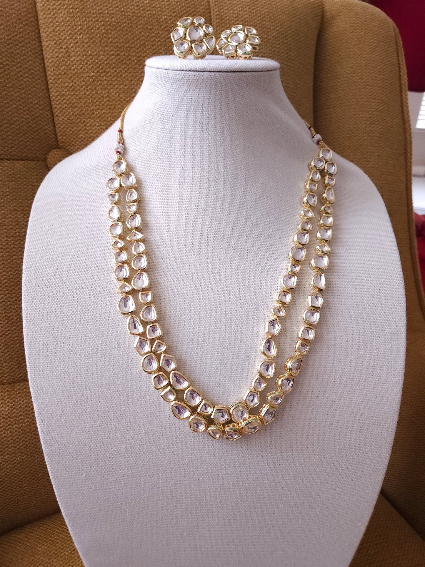 Ridhi polki necklace set