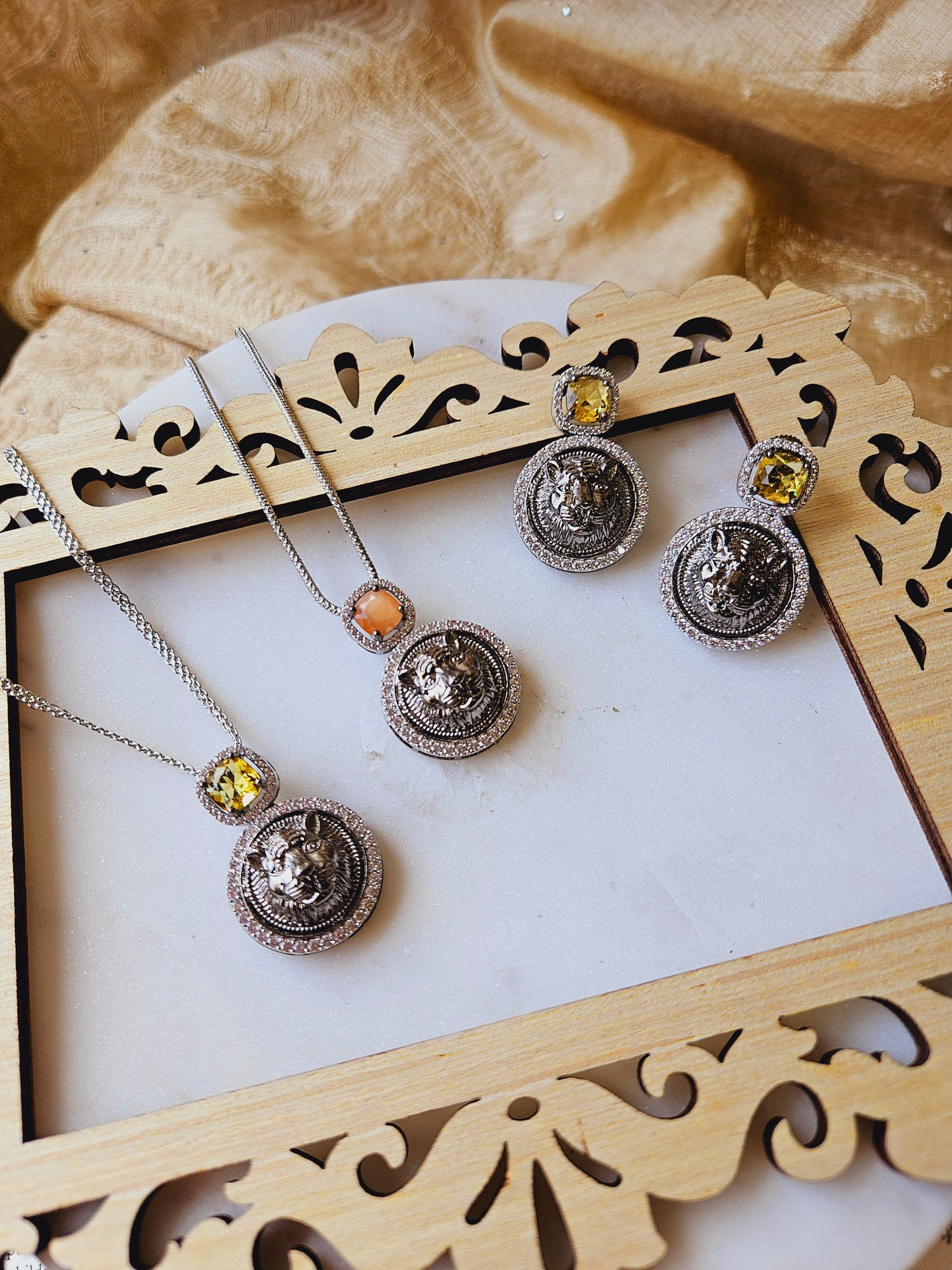 Hasika sabyasachi inspired contemporary necklace
