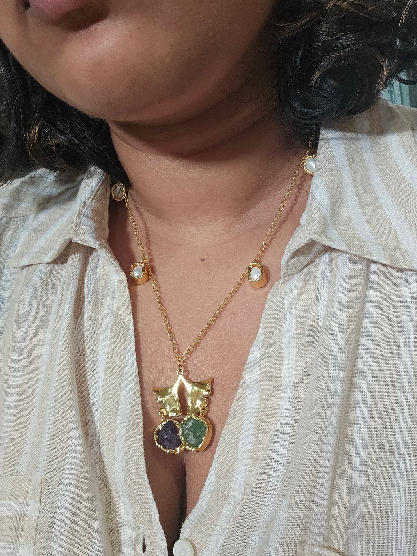 Adriana contemporary necklace