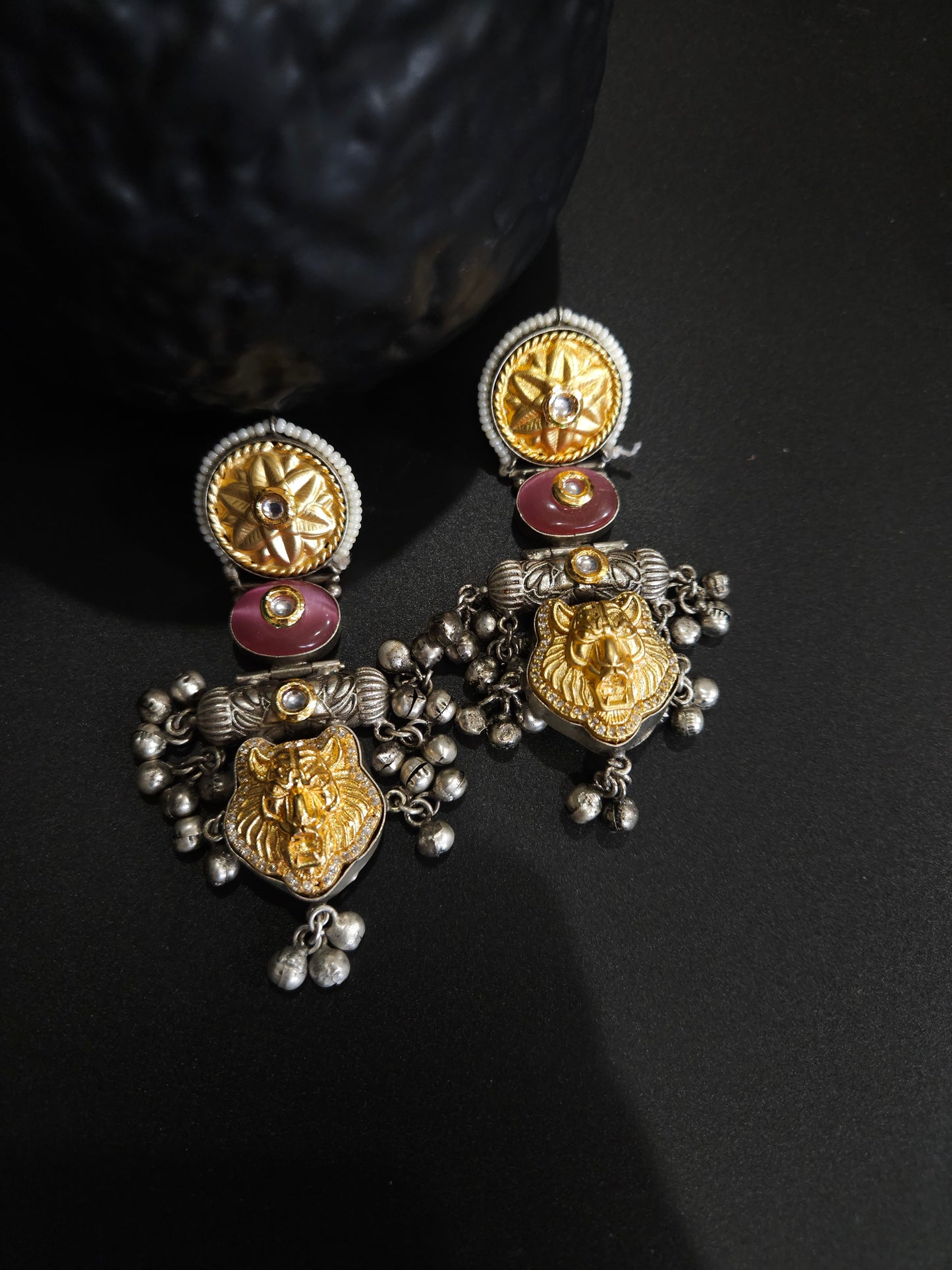 Alicia fusion long earrings