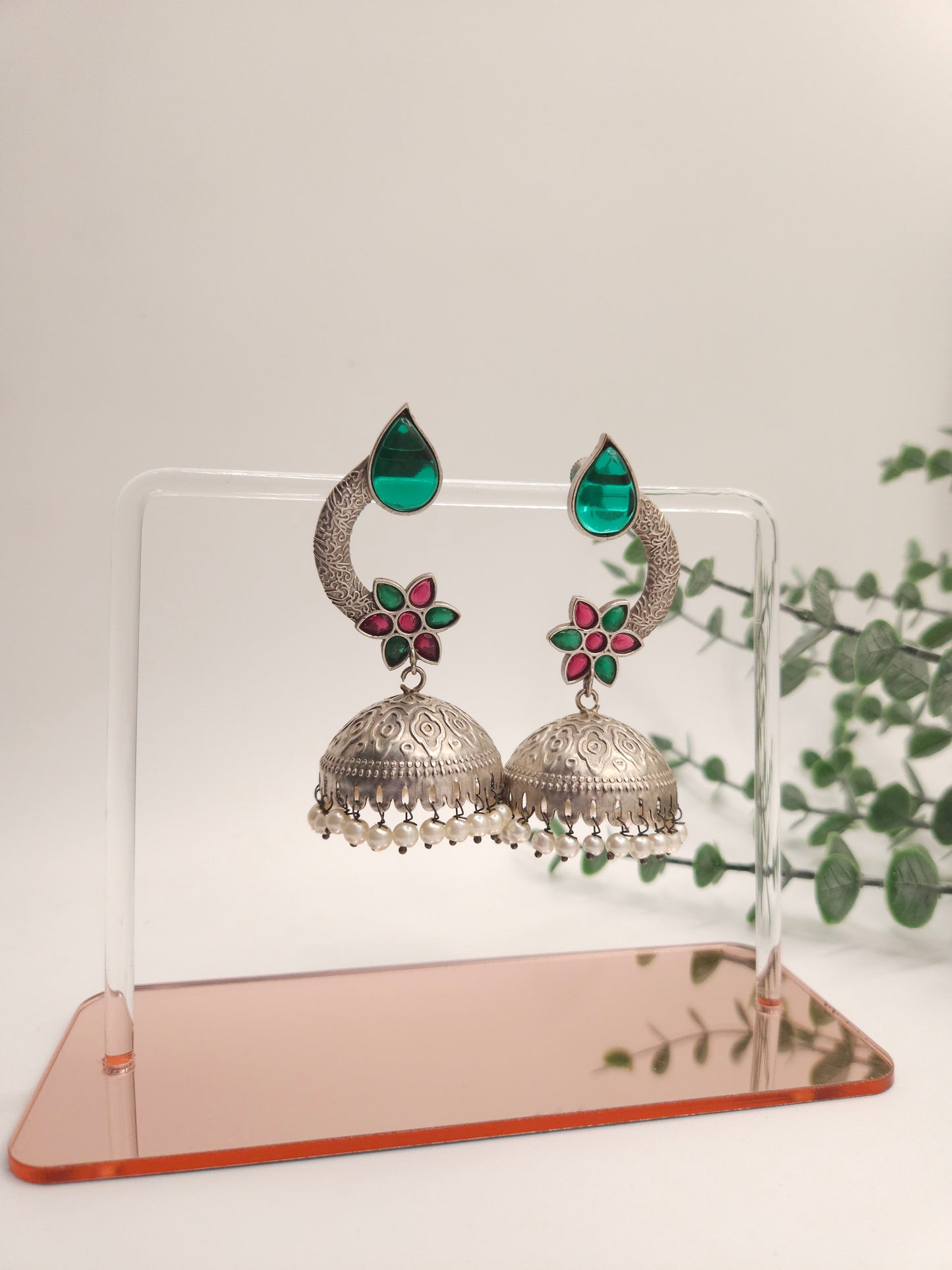 Anthara light weight jhumka earrings