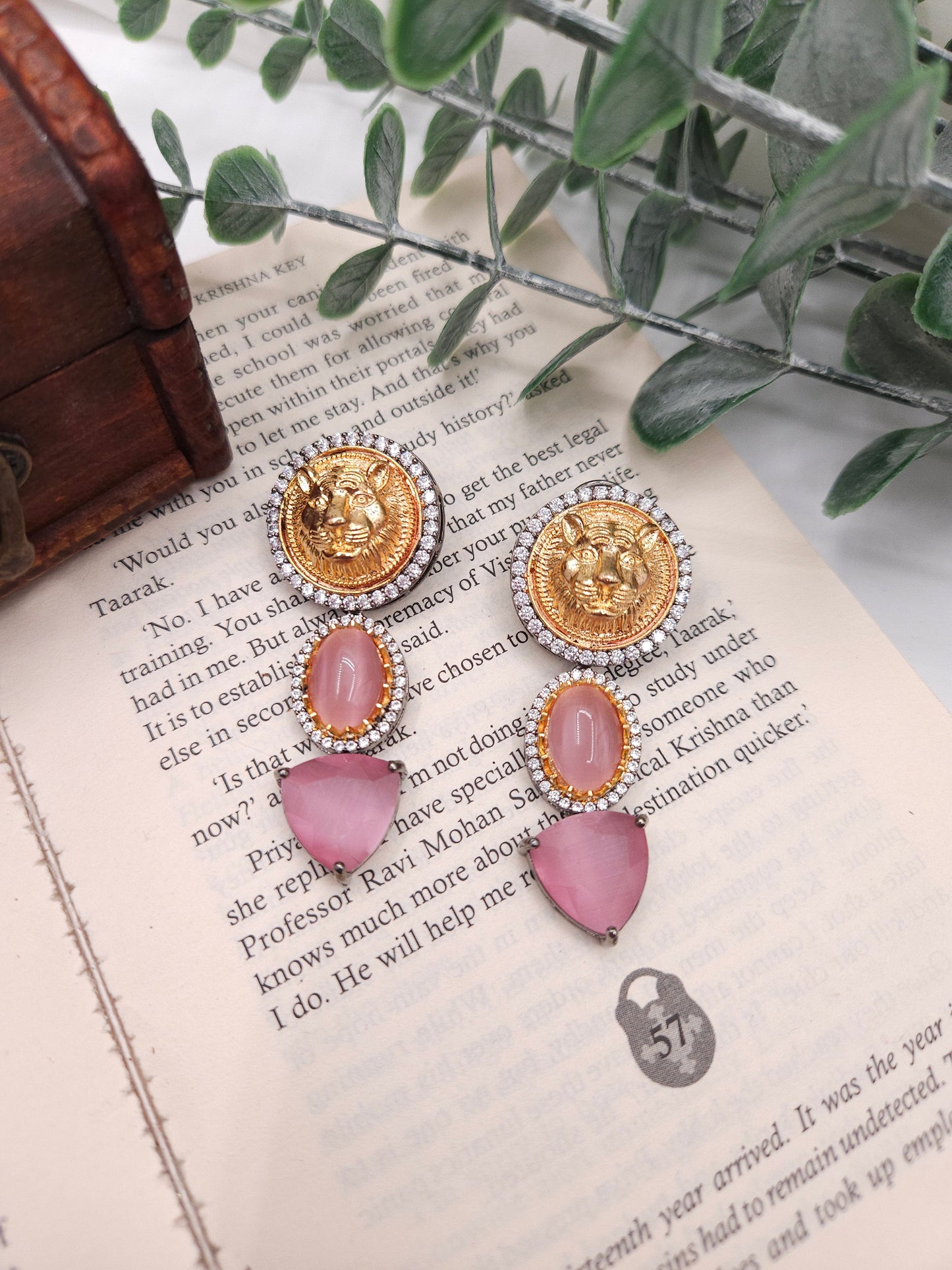 Hasika sabyasachi inspired contemporary earrings