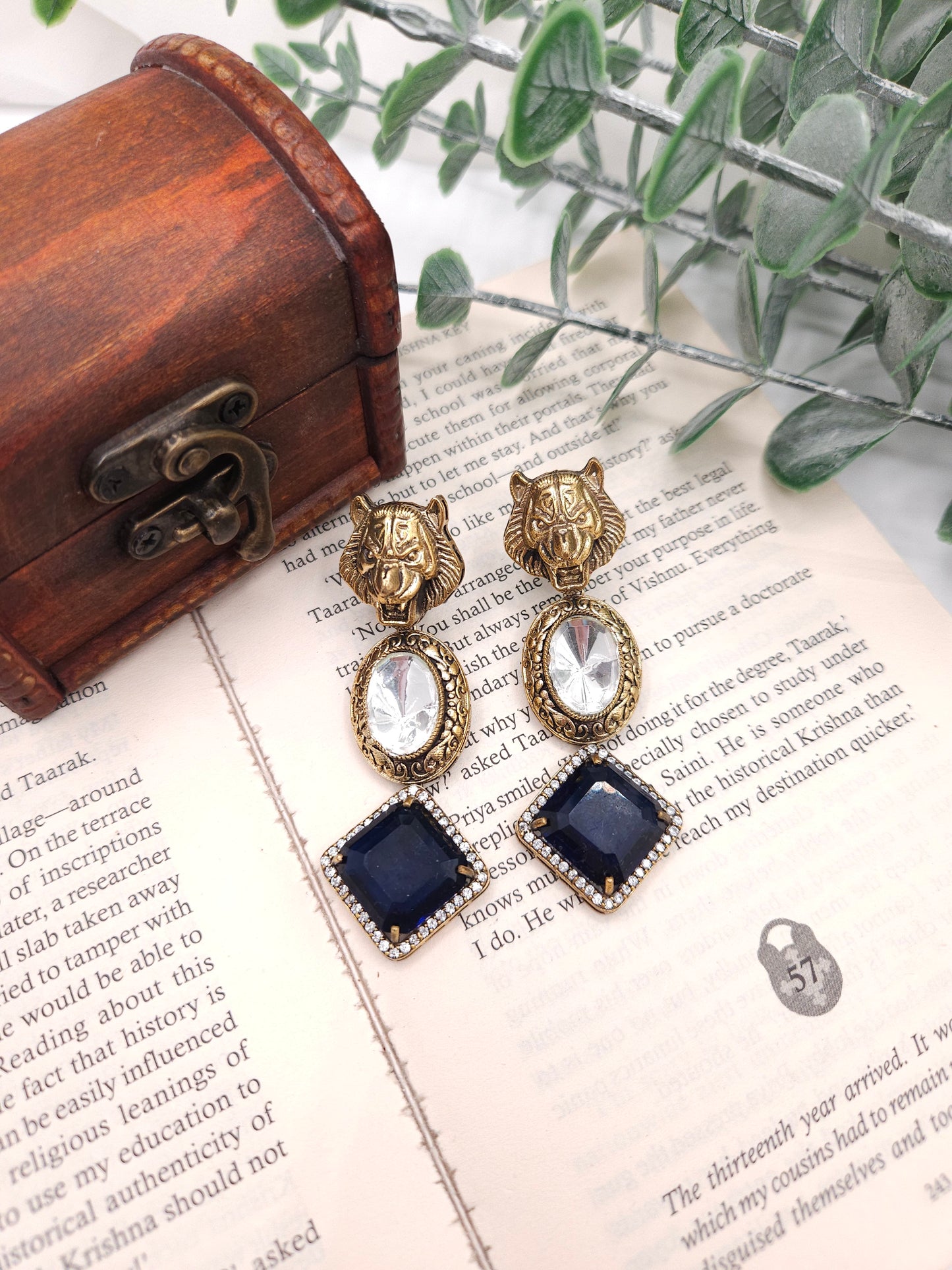 Hasika sabyasachi inspired contemporary earrings