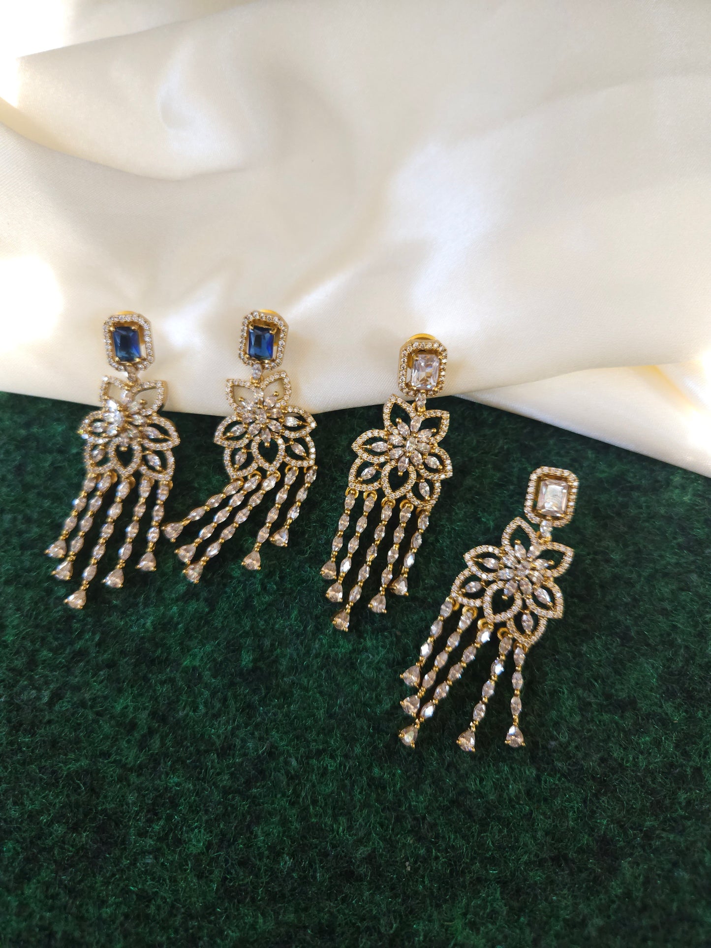 Arava cz polki earrings