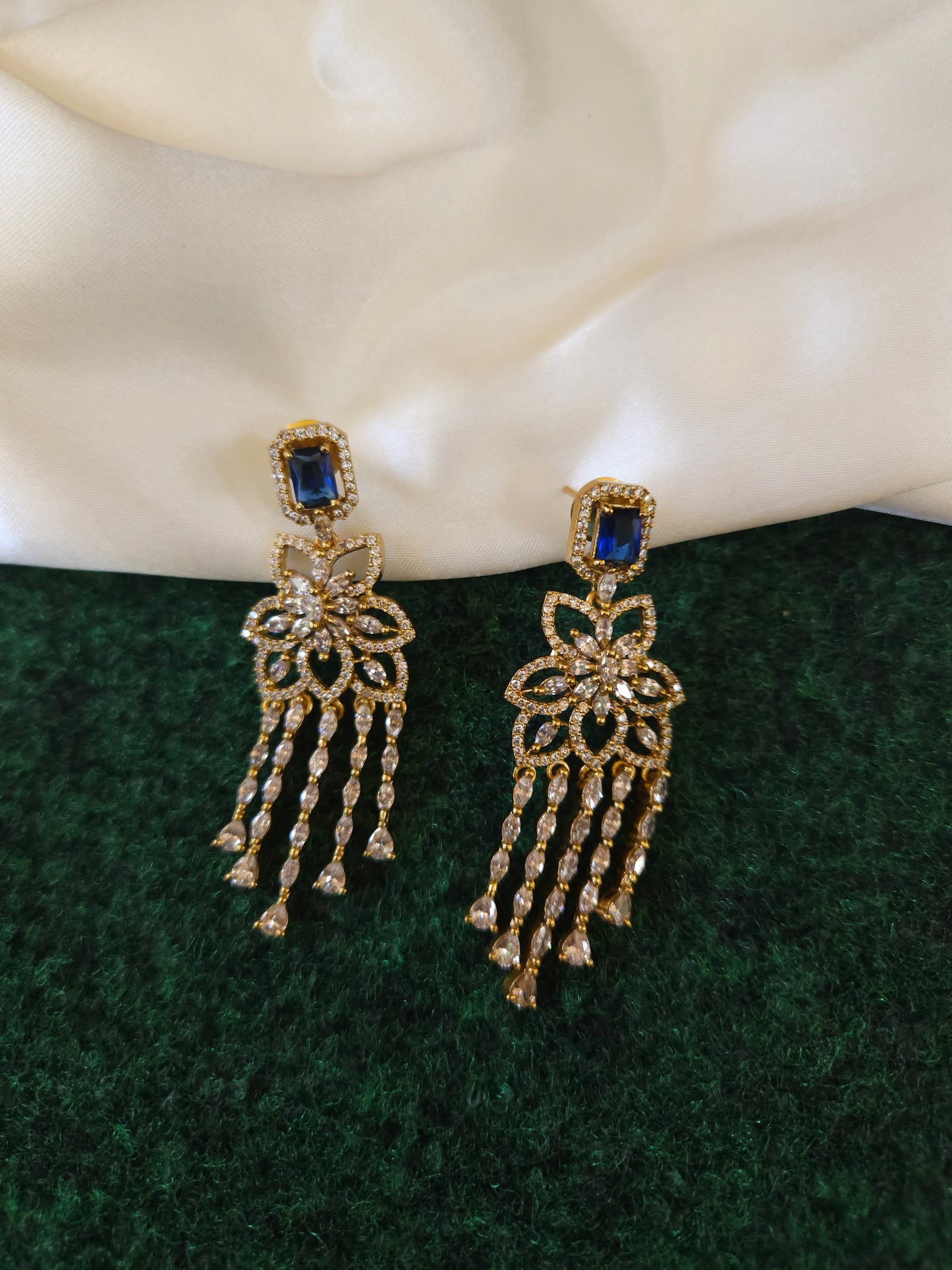 Arava cz polki earrings