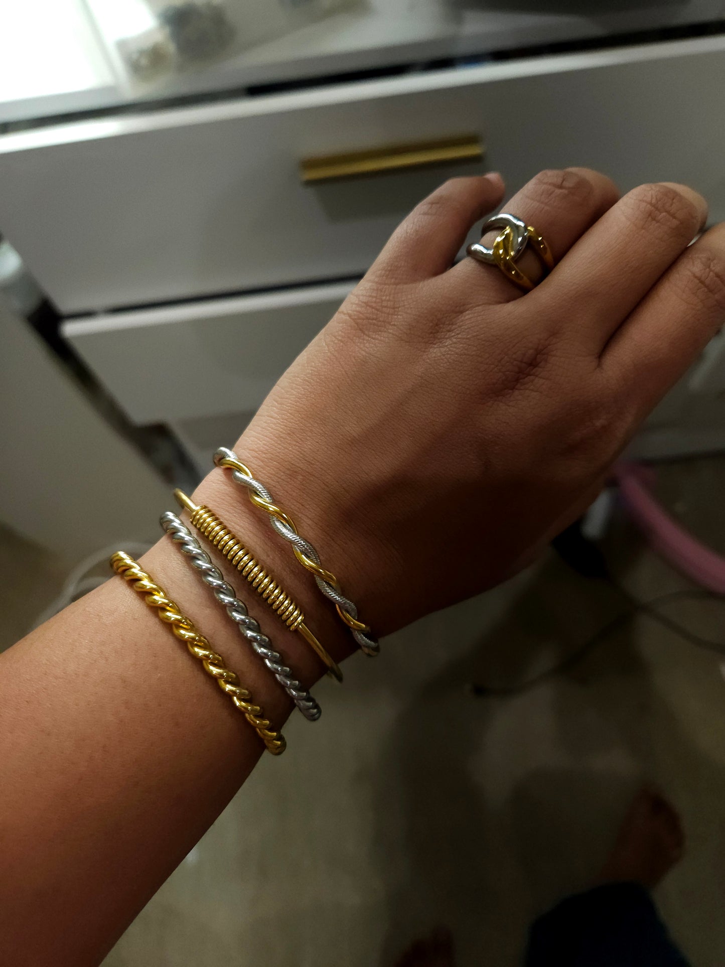 Dainty Adjustable Bracelet bangle