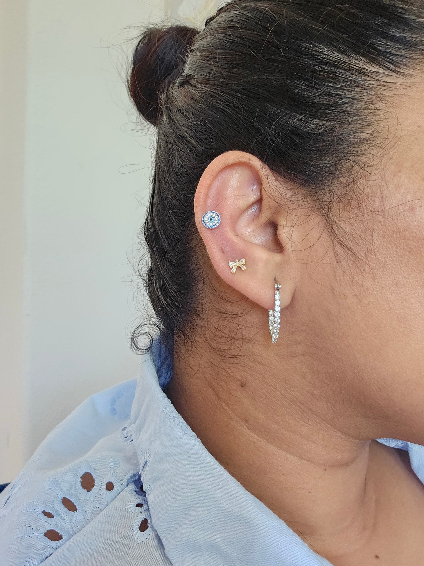 925 silver hoop earrings