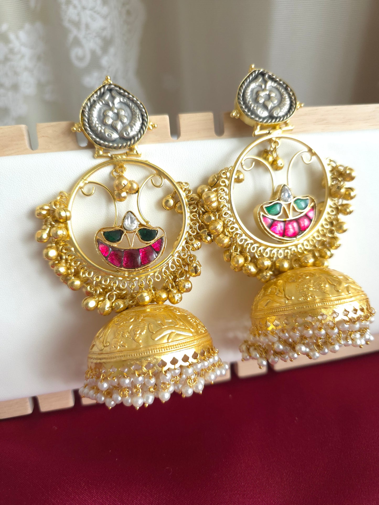 Arin contemporary Fusion earrings