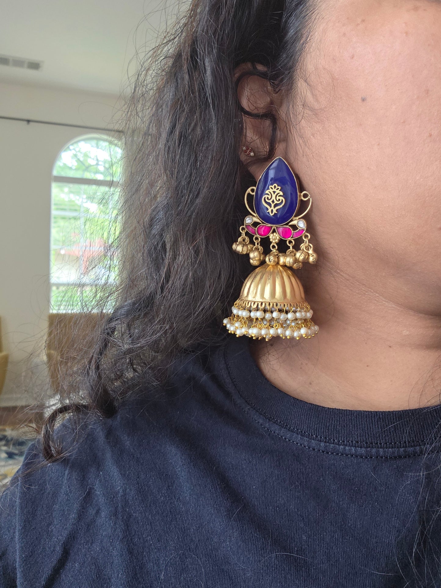 Arin contemporary Fusion earrings