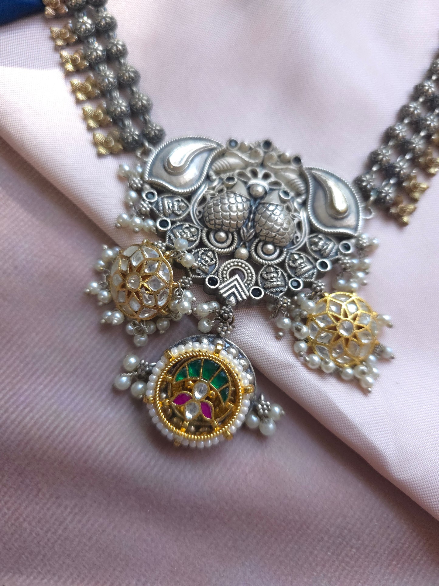 Akanksha fusion necklace set