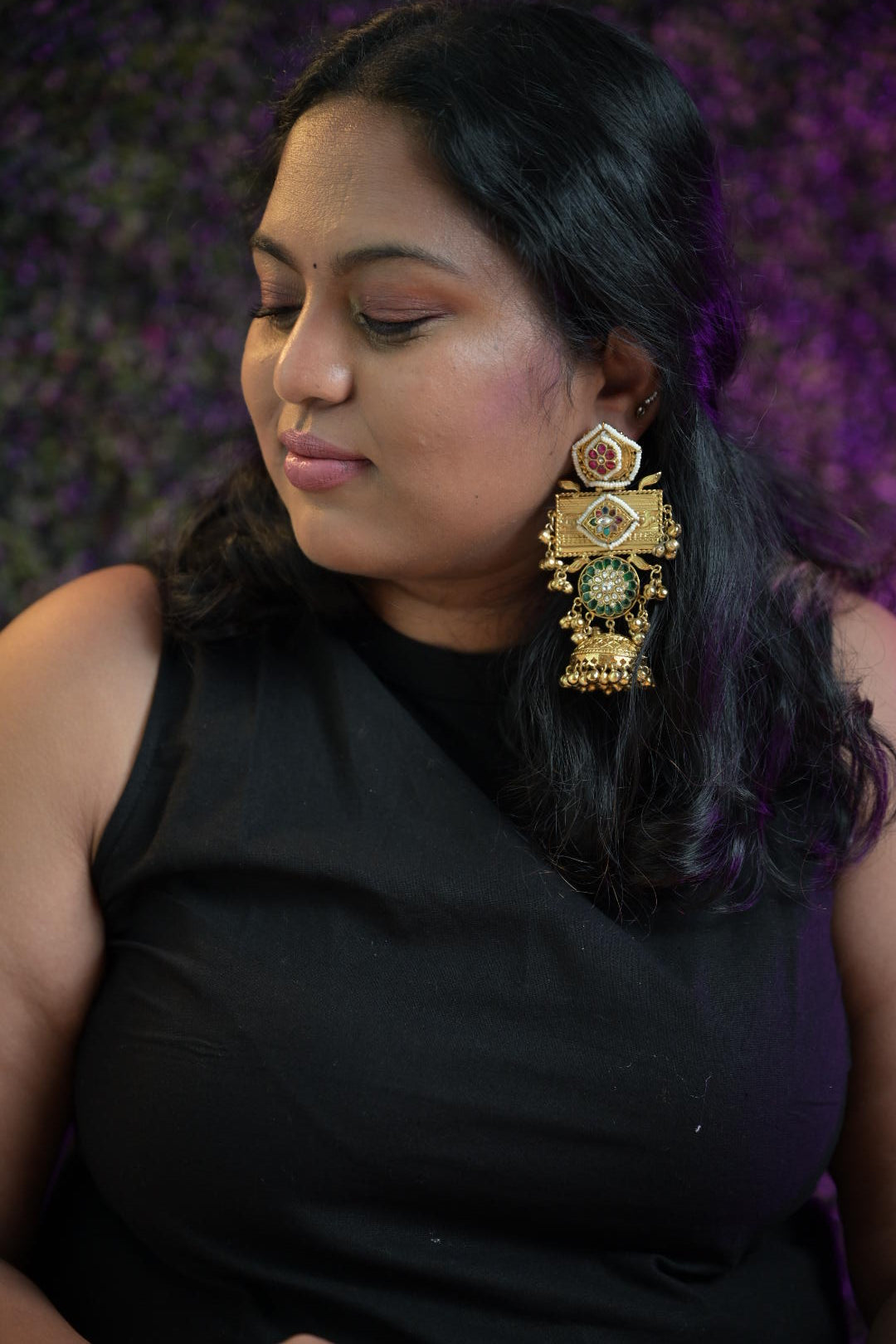 Arin contemporary Fusion earrings