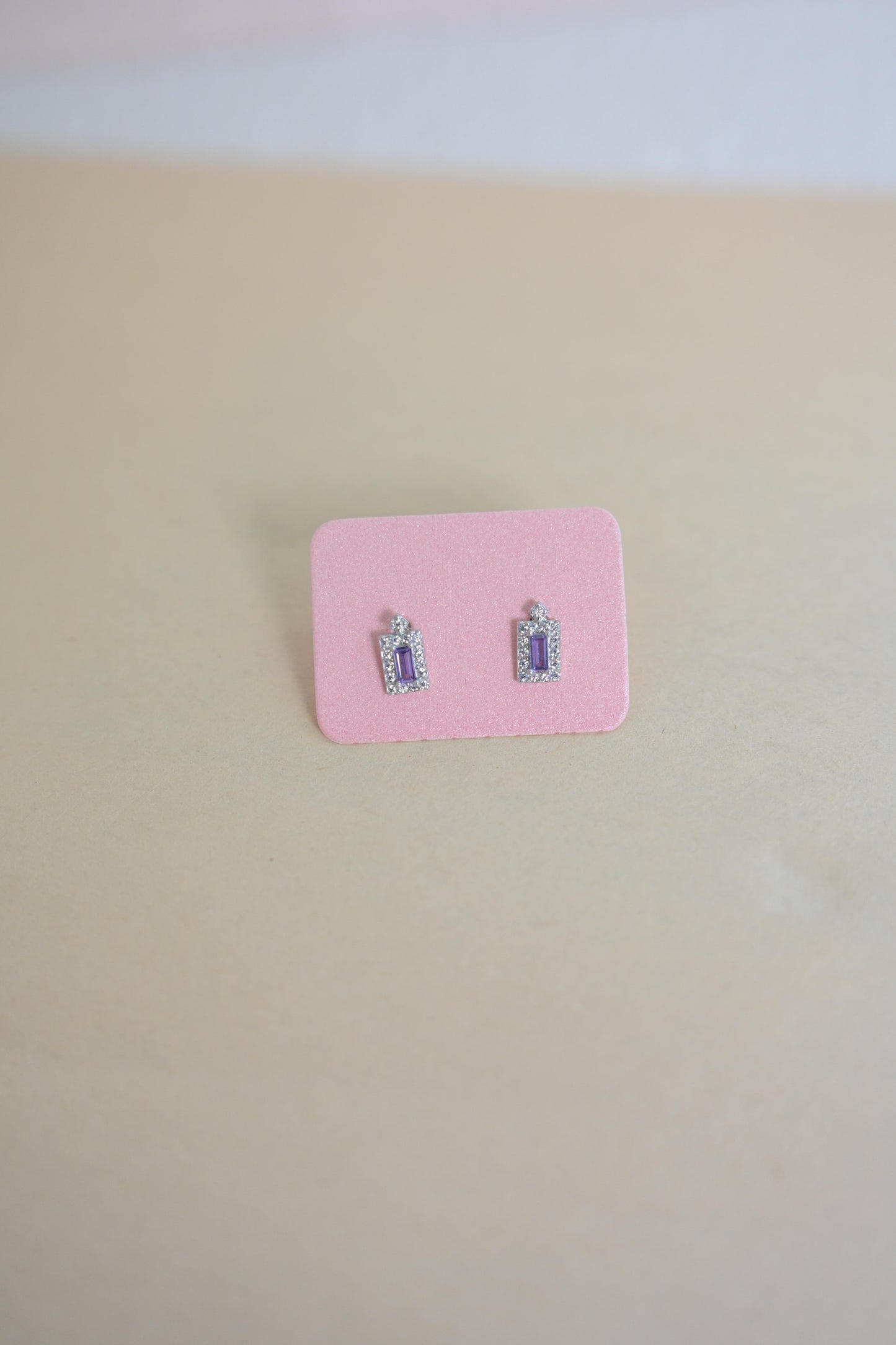 Small stud 925 silver earrings