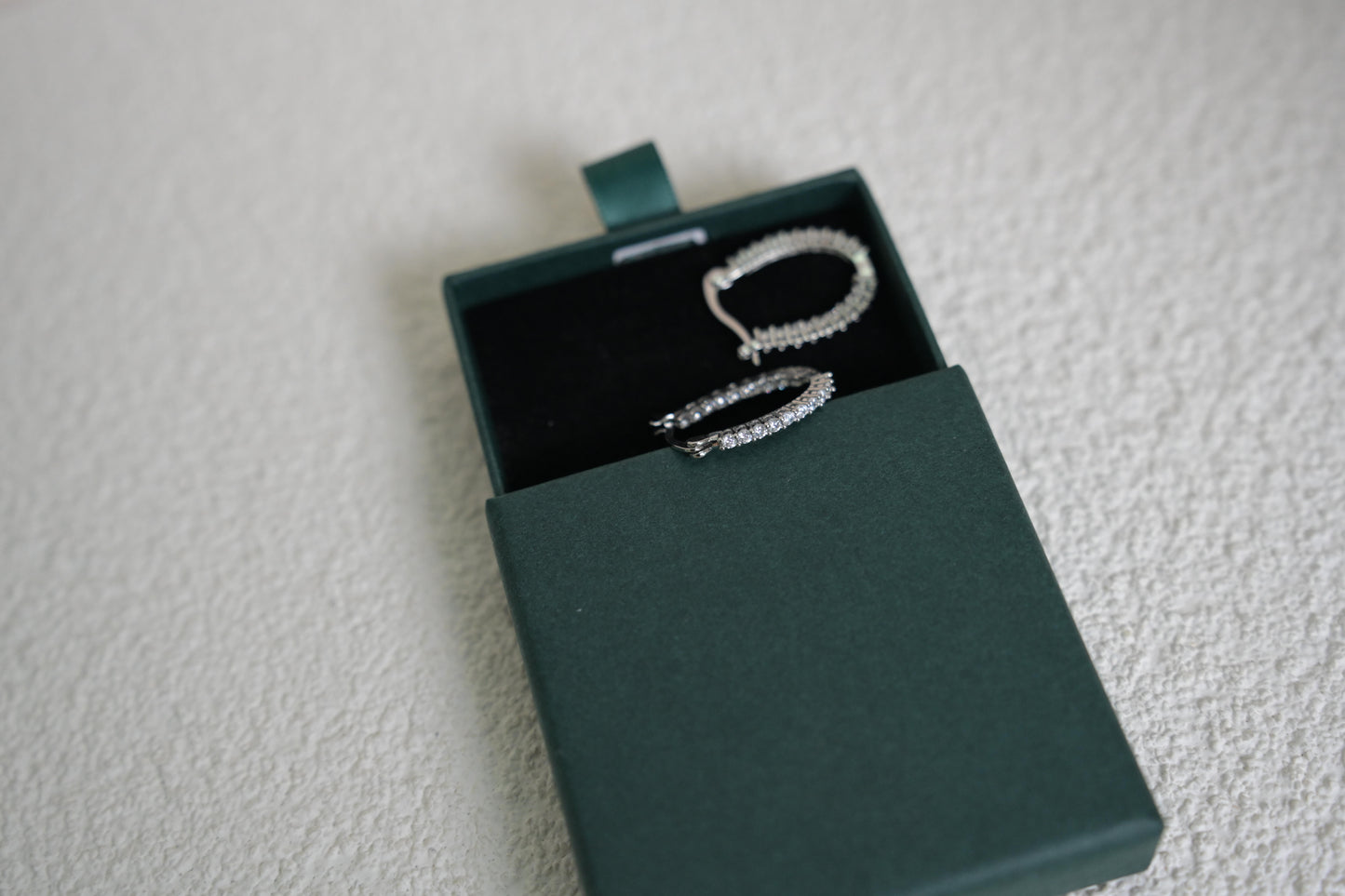 925 silver hoop earrings