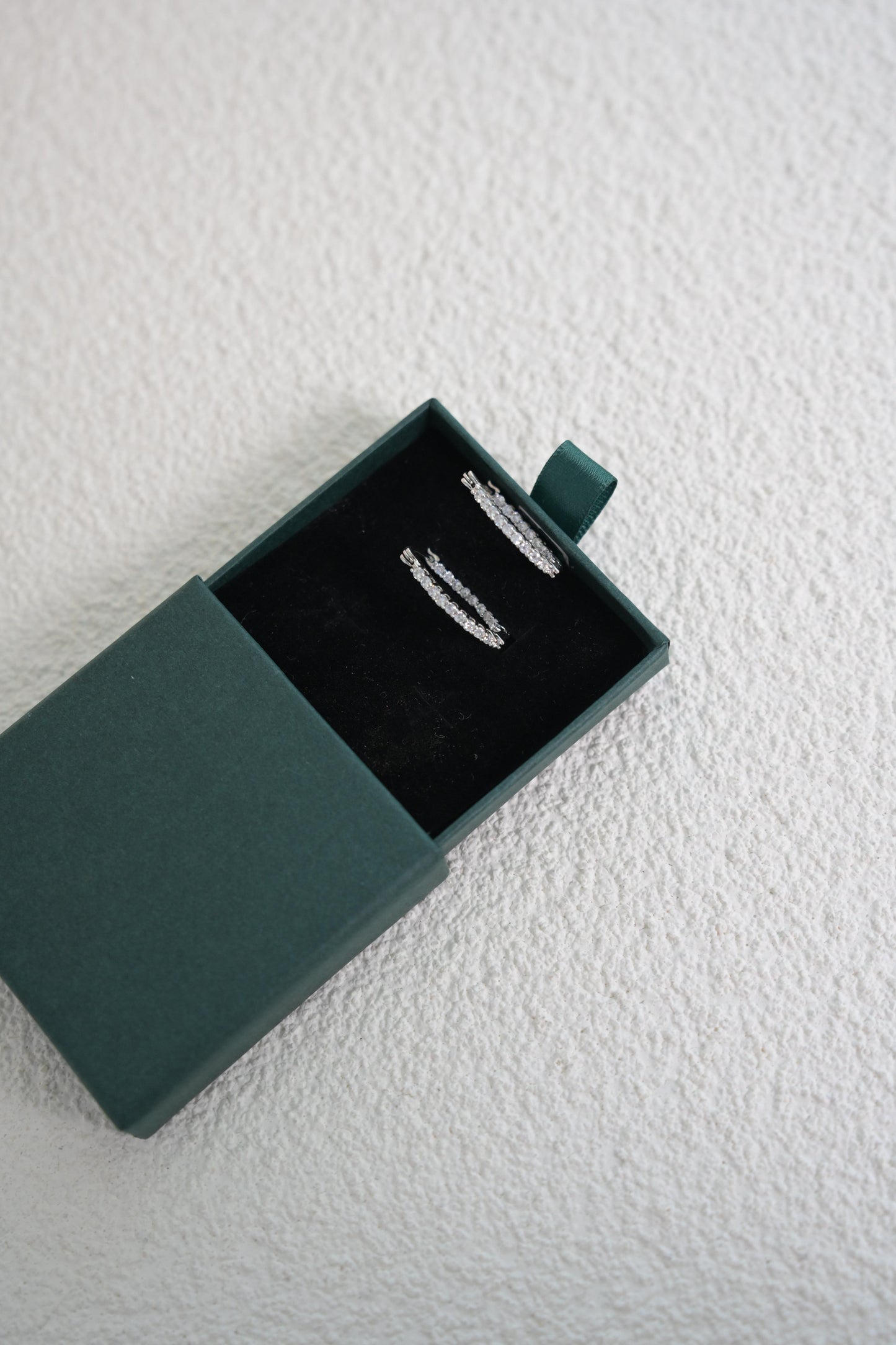 925 silver hoop earrings