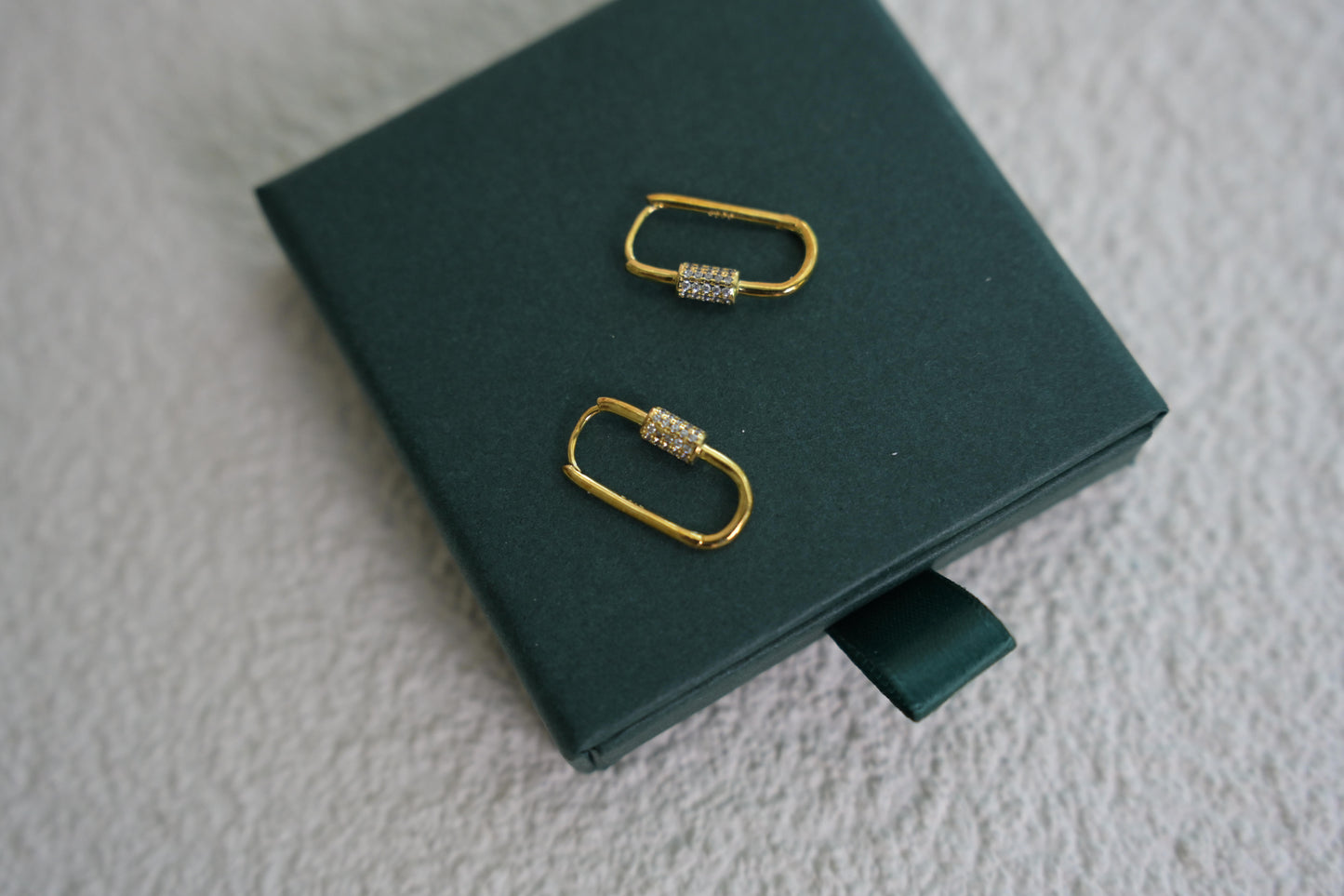 925 silver hoop earrings