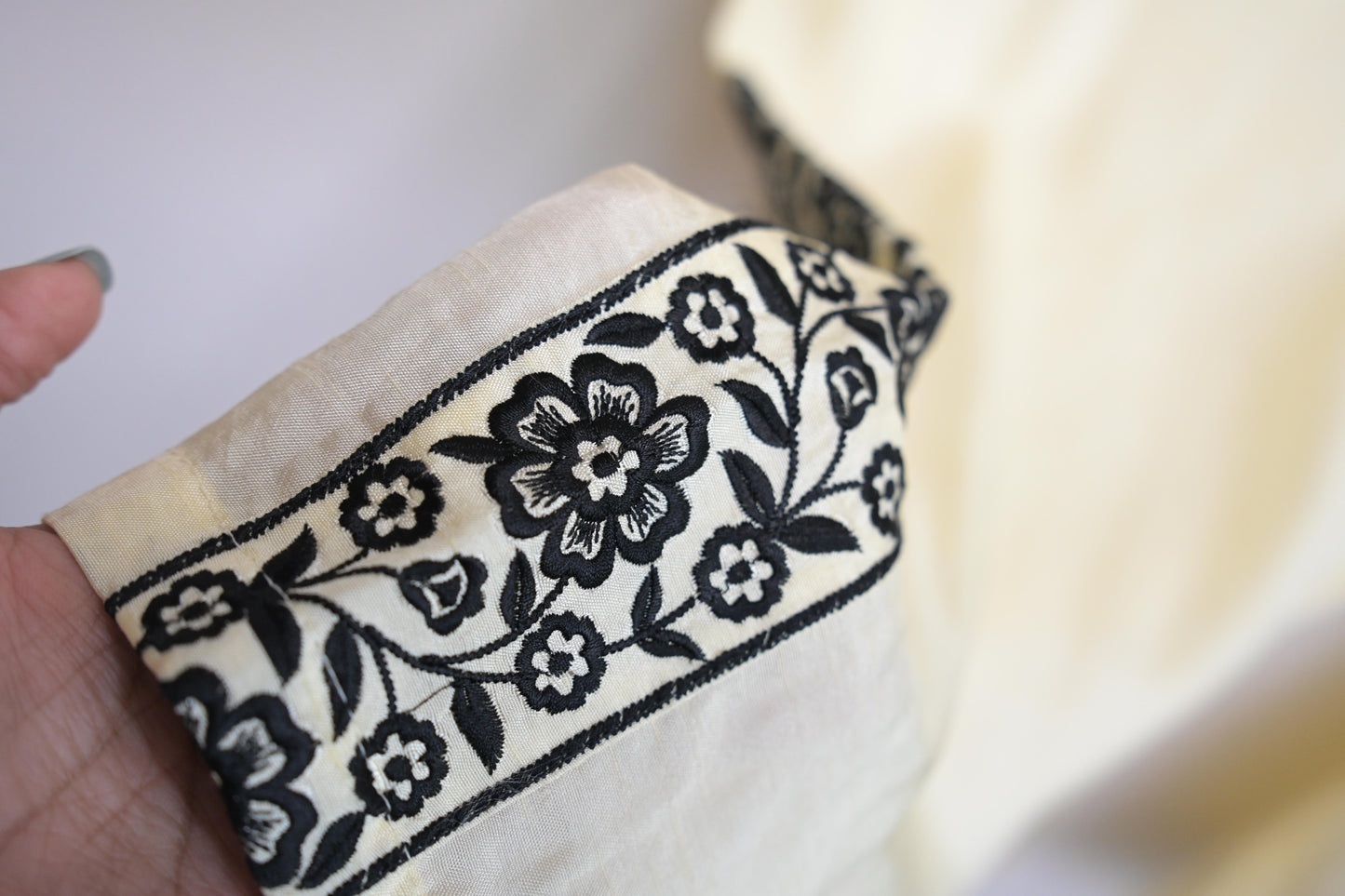 Anika Muslin embroidered cord set