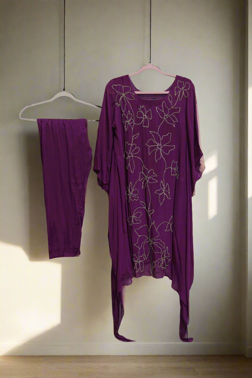 Anika chinon 2 piece kaftan cord set