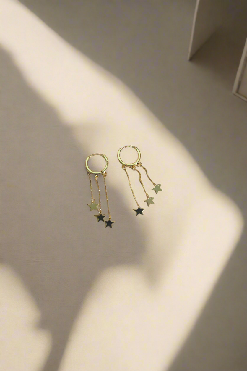 925 silver hoop earrings