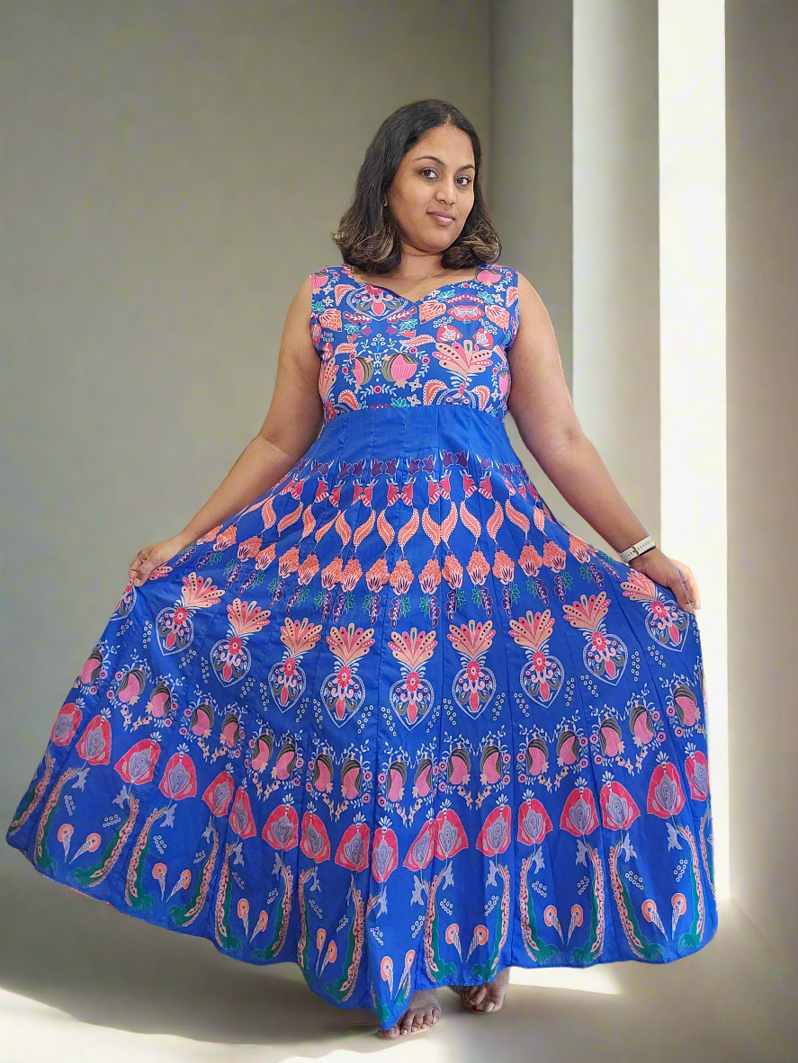 Rayon long dress