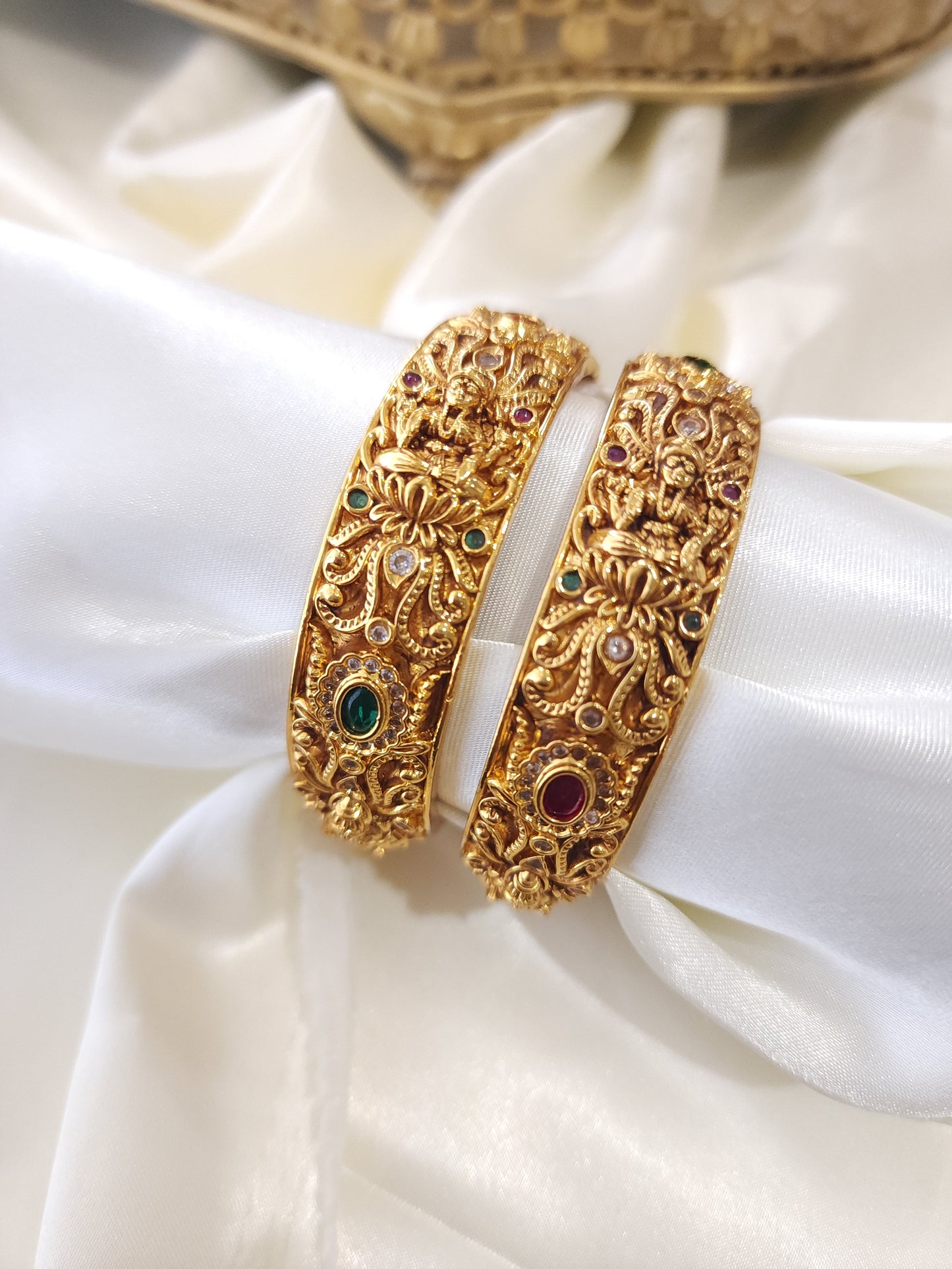 Nakshi antique Goldplated bangle(price for 1 bangle)
