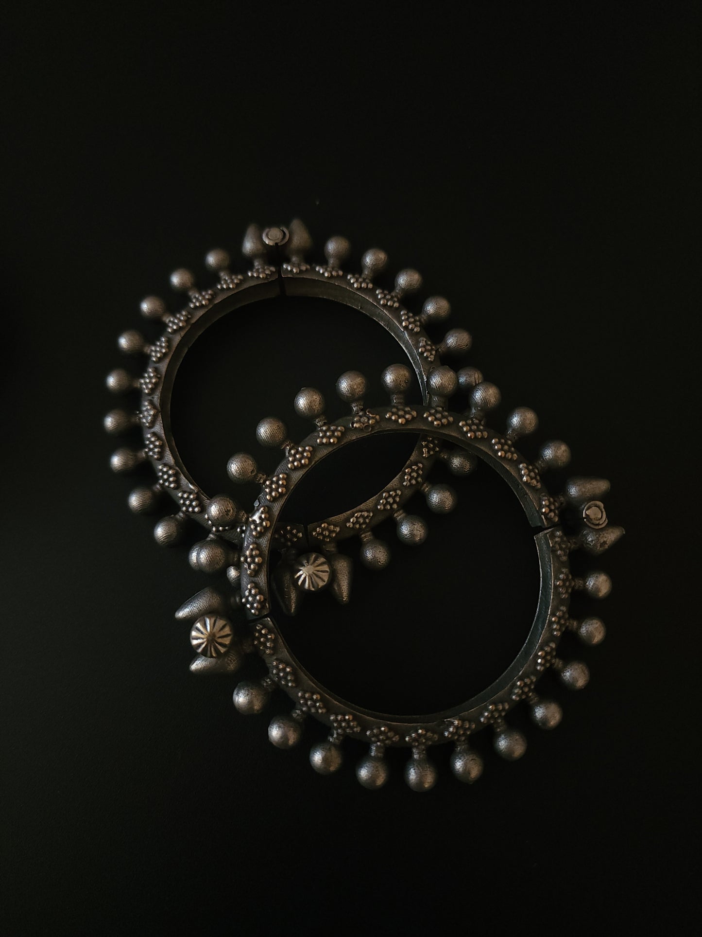 Pranathi silver kada alike Bangles