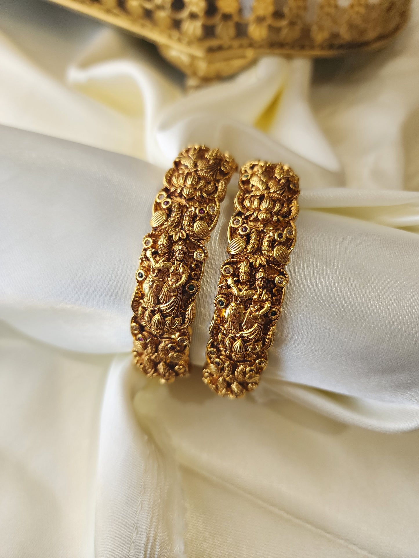 Nakshi antique Goldplated bangle(price for 1 bangle)