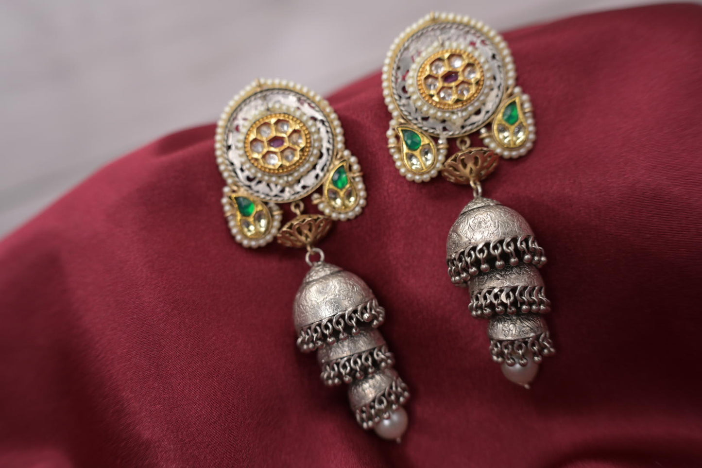 Arin contemporary Fusion earrings