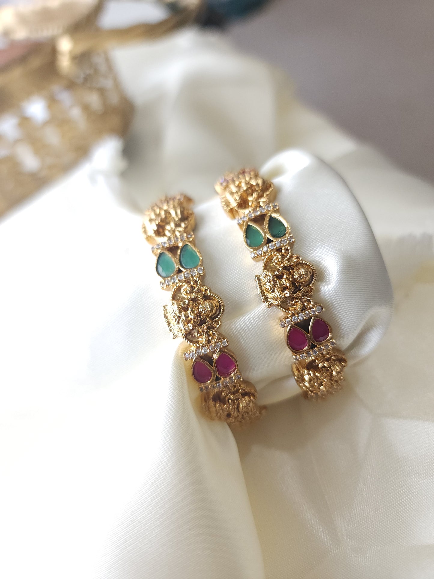 Lakshmi Goldplated bangles(pair)