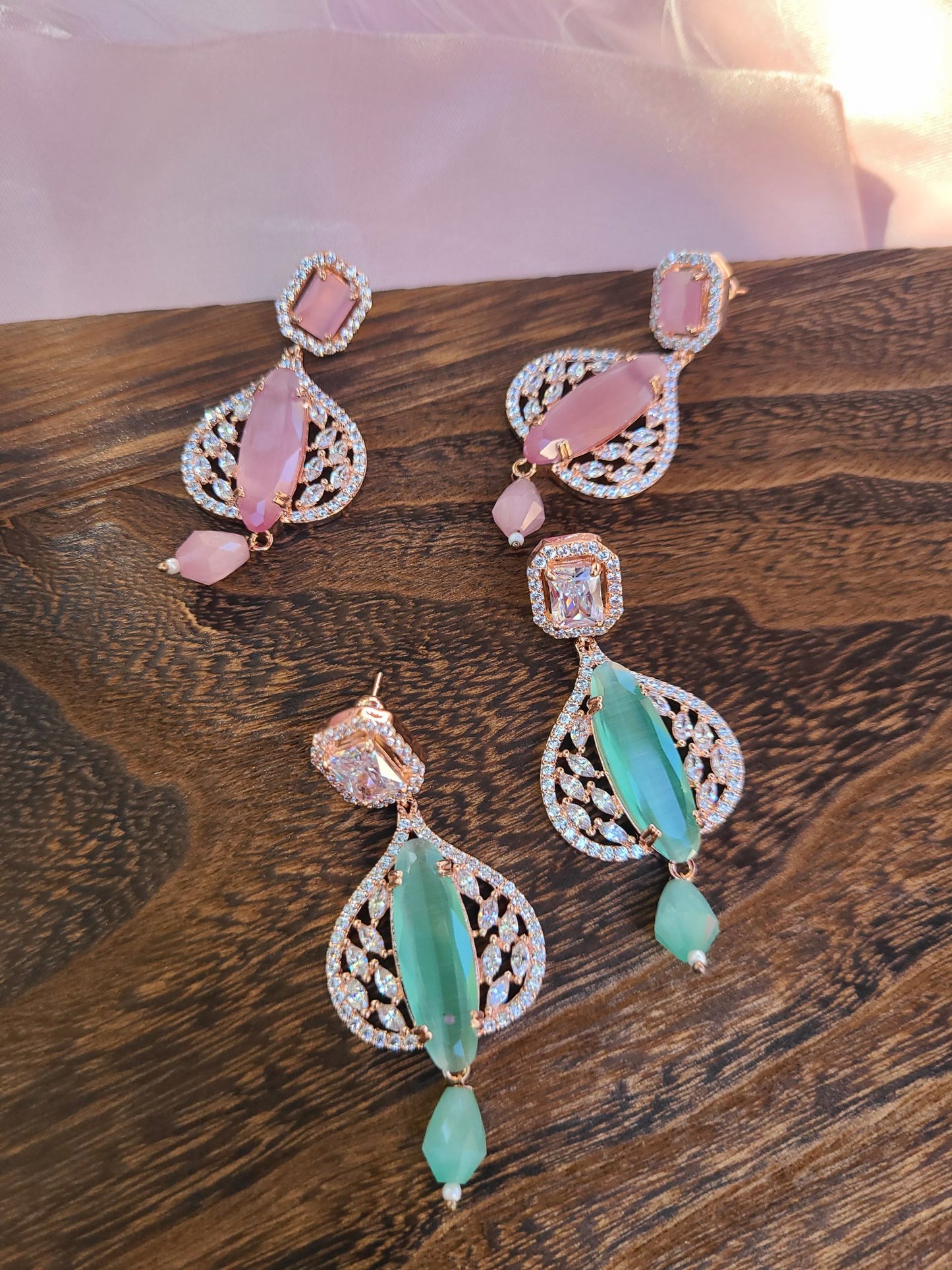 Stella CZ earrings