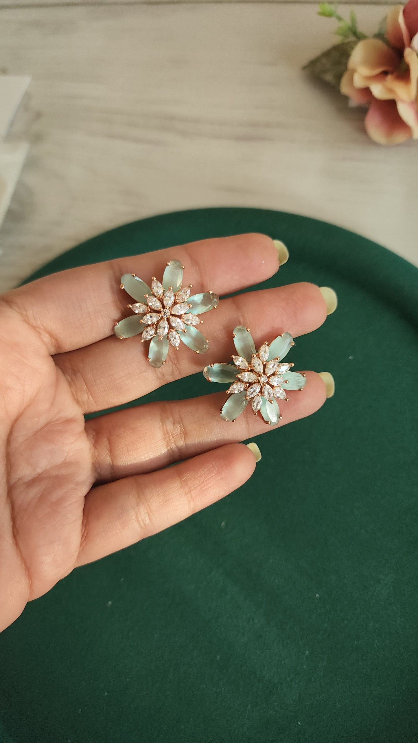 Zoe CZ earrings