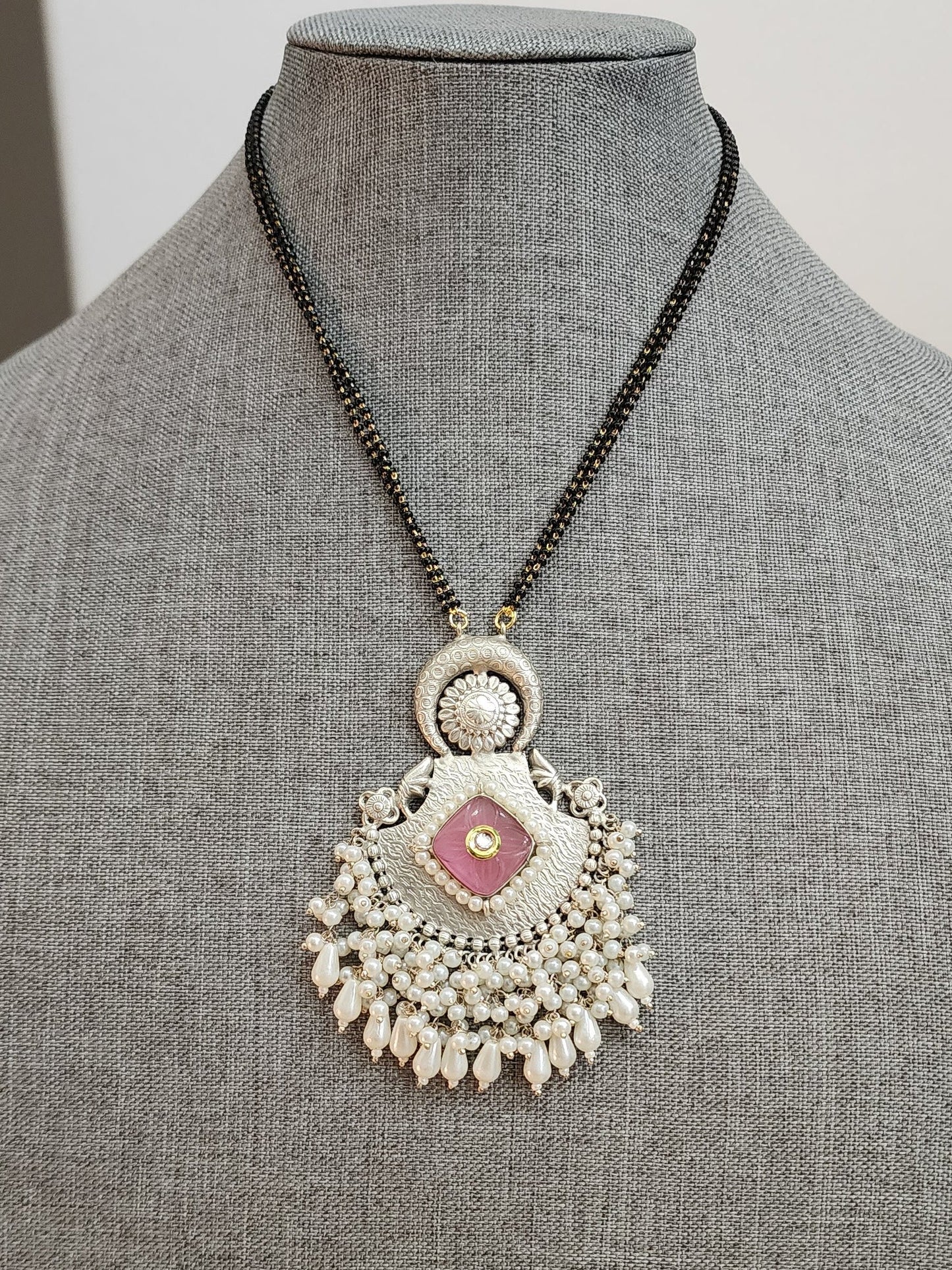 Aarna fusion handmade mangalsutra necklace