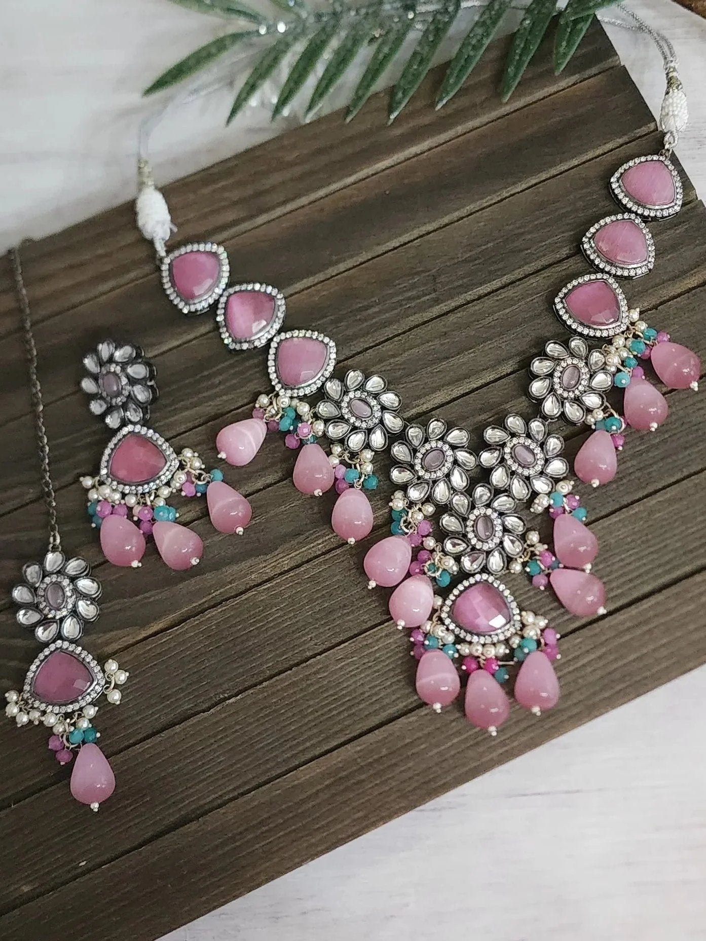 Ridhi kundan necklace set
