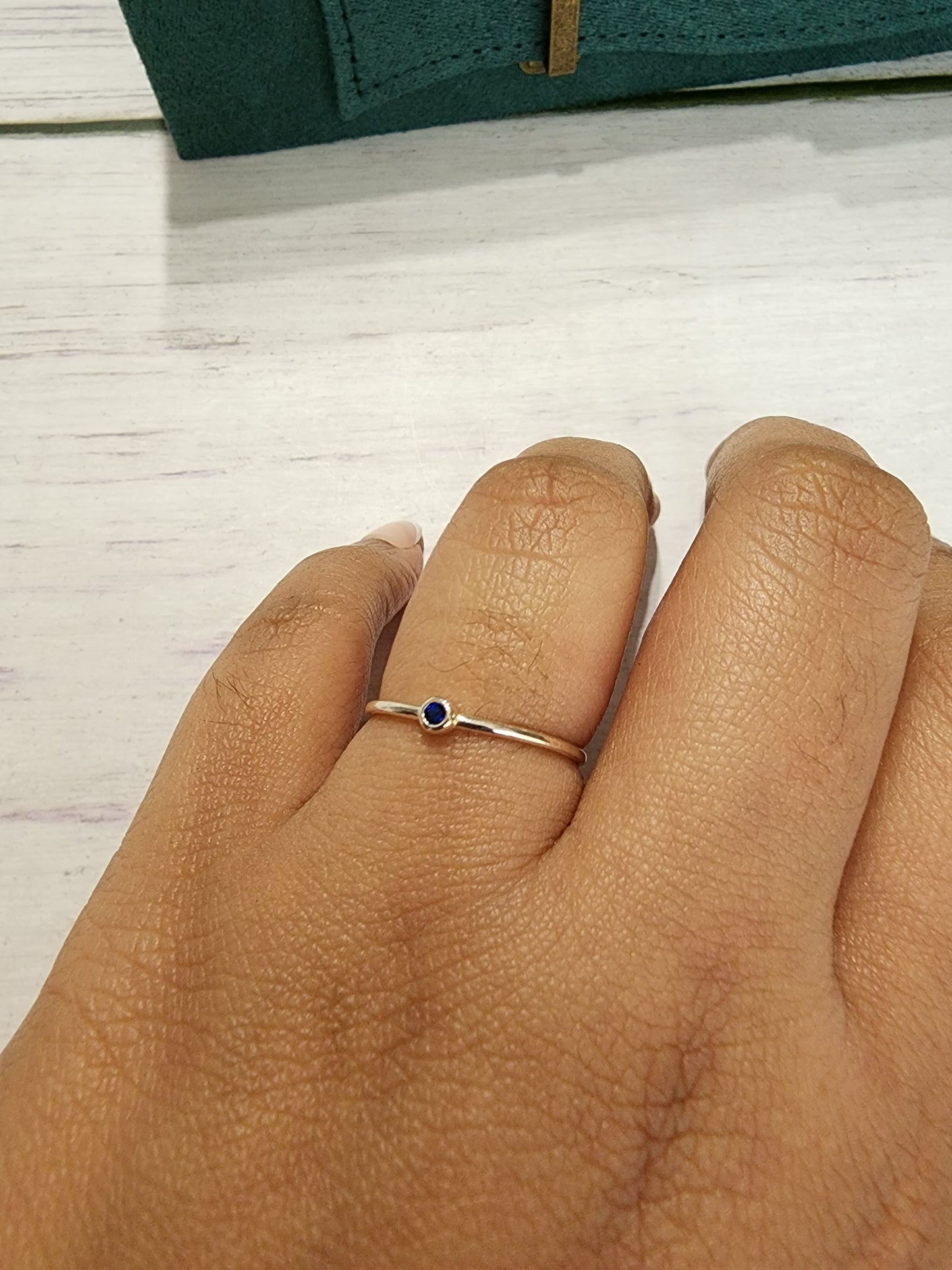 925 silver cresent Ring