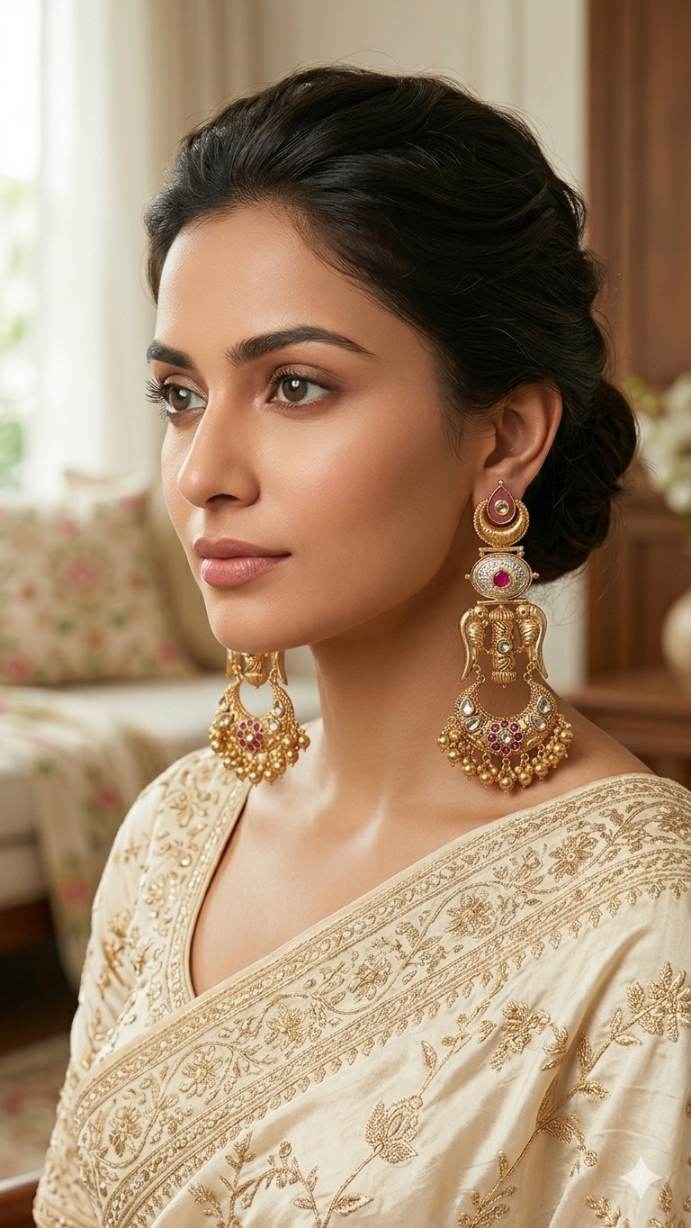 Alicia fusion long earrings