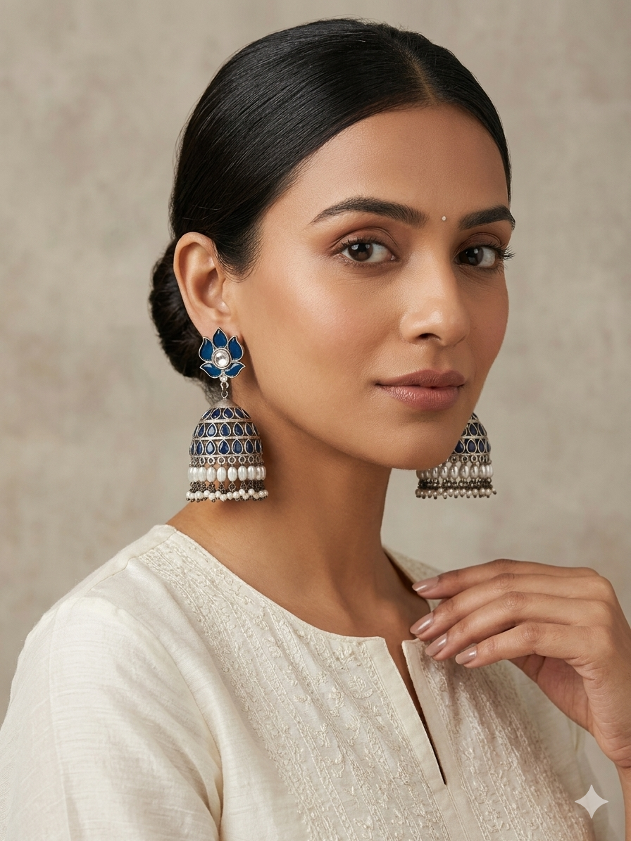 Anthara  jhumka earrings