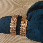 Goldplated bangles