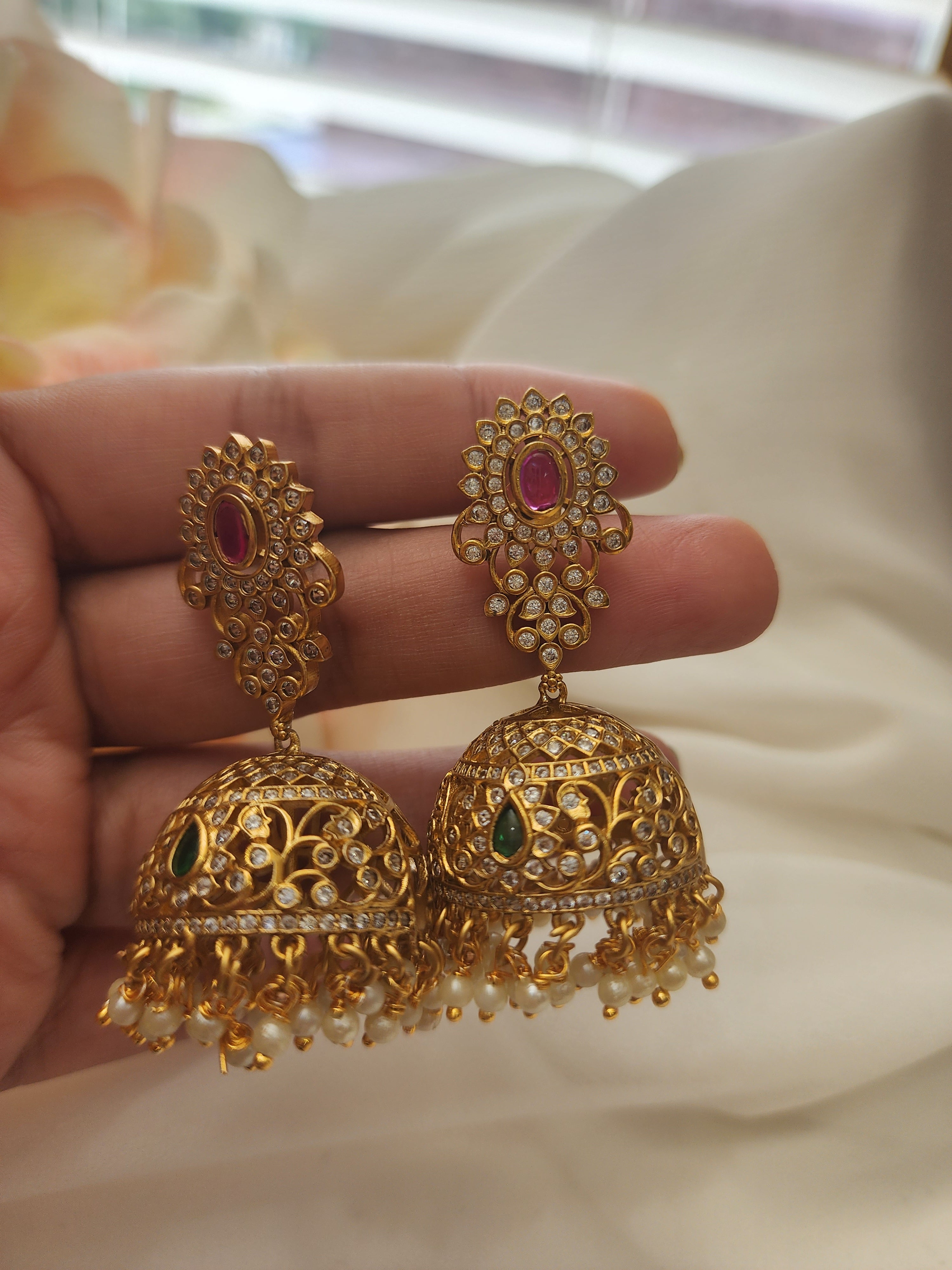 Bramara jhumka earrings collection