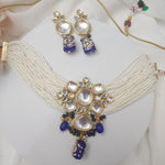 Aanshi kundan choker necklace