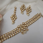 Aashwi kundan meenakari necklace set