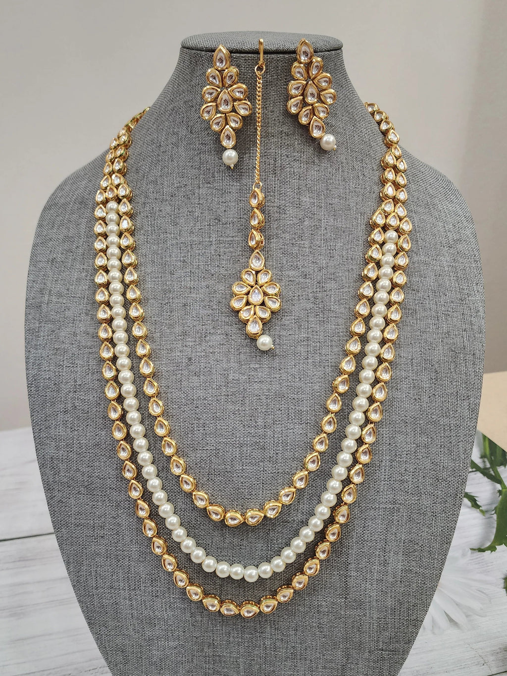 Ridhi kundan necklace set