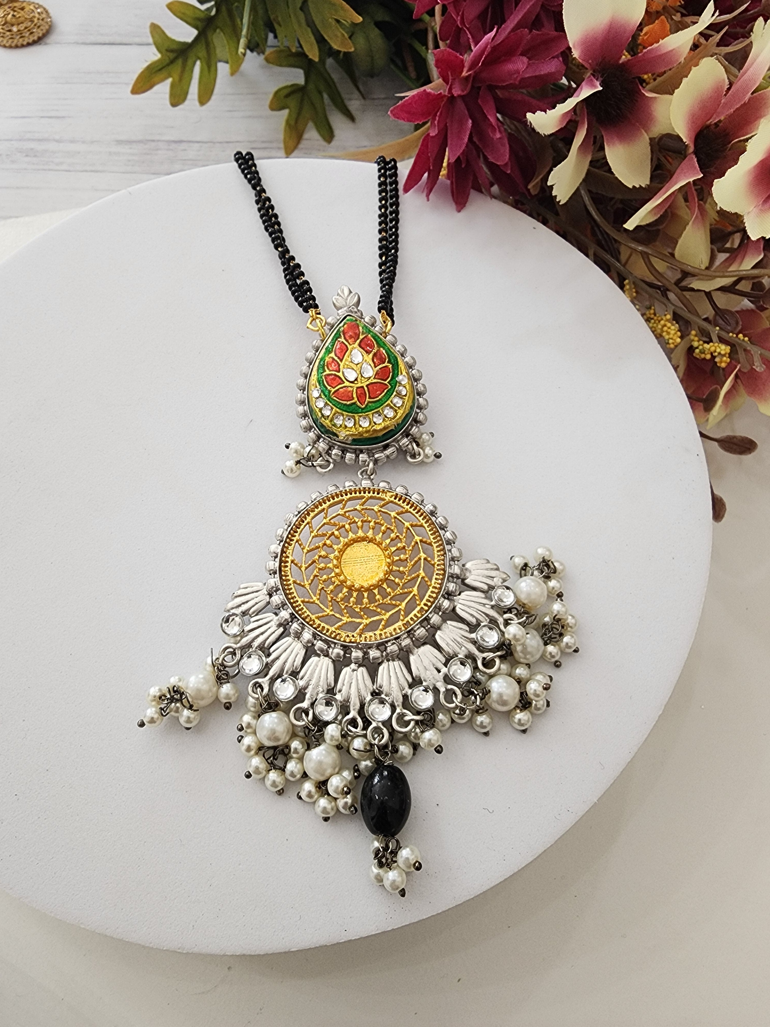Aarna fusion handmade mangalsutra necklace