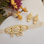 Rachana kundan choker necklace set