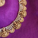 Bhani goldplated statement choker necklace set