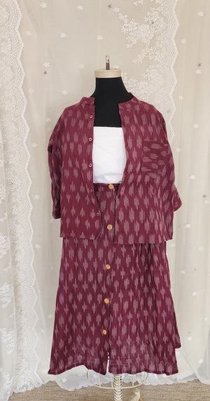 Renah ikkat skirt