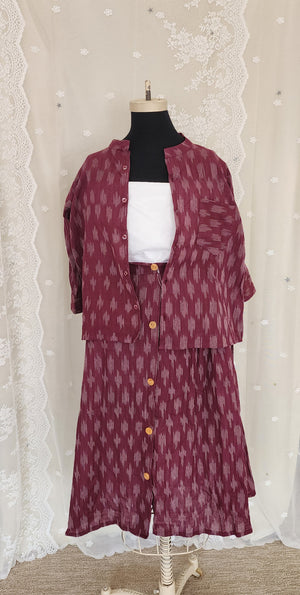 Renah ikkat skirt