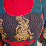 Varalika narayanpet mercedized cotton long dress