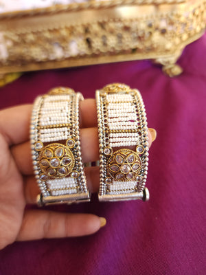 Dualtone silveralike bangles (price for 1 bangle)